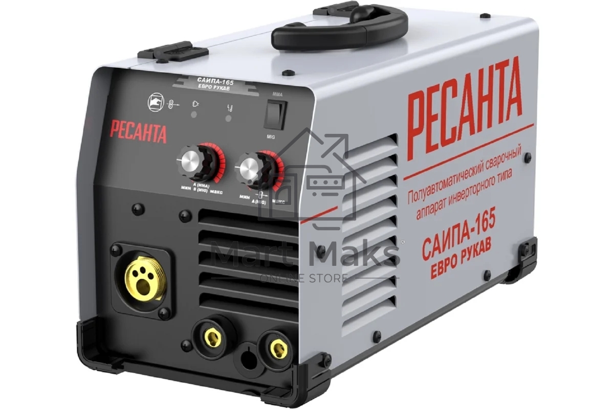 Сварочный полуавтомат Ресанта САИПА-165 Евро рукав (MIG/MAG)