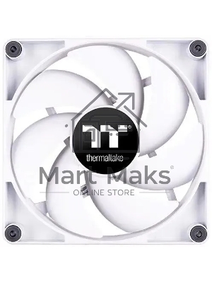 Комплект вентиляторов для корпуса Thermaltake CT120 (2 шт.) белый, 120 мм, 2000 об/мин, 25.8 дБ, 4 pin