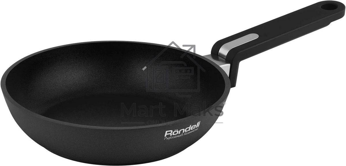 Сковорода Rondell Modern RDA-1721, 26см, без крышки, черный