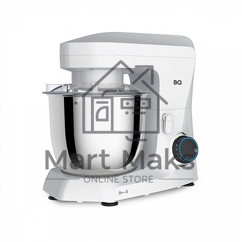 Планетарный миксер BQ MX342, 1600Вт, 4.5л, белый