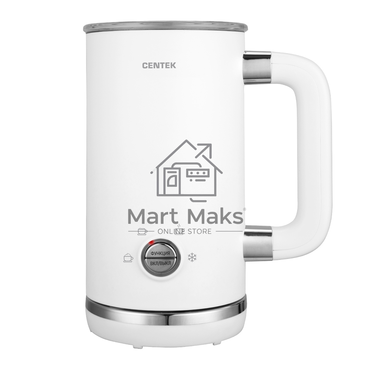 Электрический вспениватель молока CT-1180 530Вт,300мл, высокая/низкая пенка, подогрев, хол.взбивание