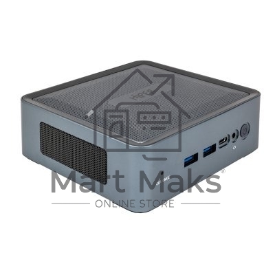 Мини ПК HIPER EXPERTBOX D20 Intel Core i5 1240P(1.7Ghz)/16384Mb/512PCISSDGb/noDVD/Int:Intel Iris Xe Graphics/BT/WiFi/war 1y/0.45kg/Тёмно-серый/Win11Pro + WiFi 6, BT 5.2,металл, VESA 75х75, 100х100