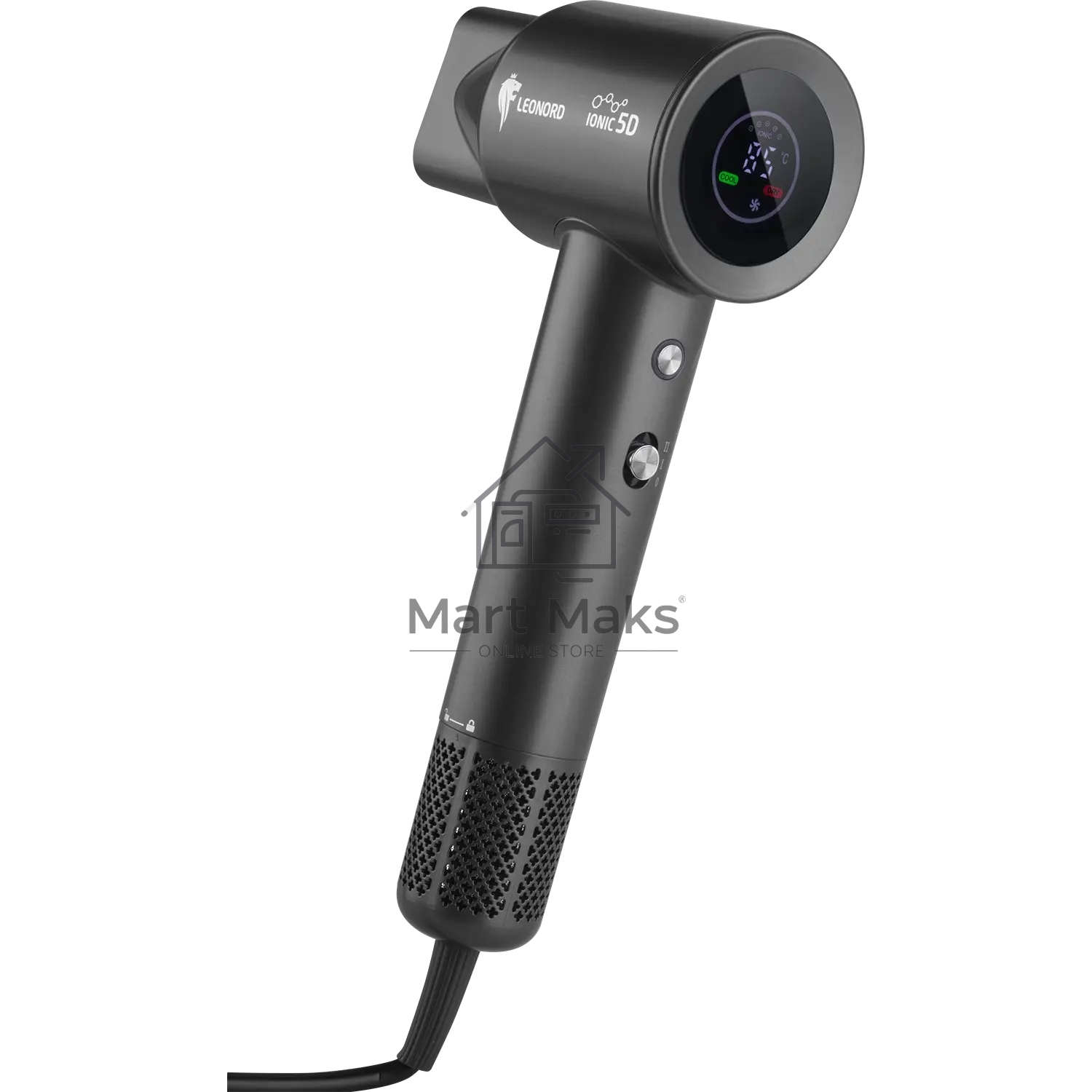 Фен LEONORD LE-1214 черный