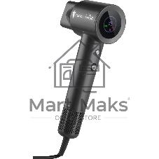 Фен LEONORD LE-1214 черный, 1800 Вт, ионизация