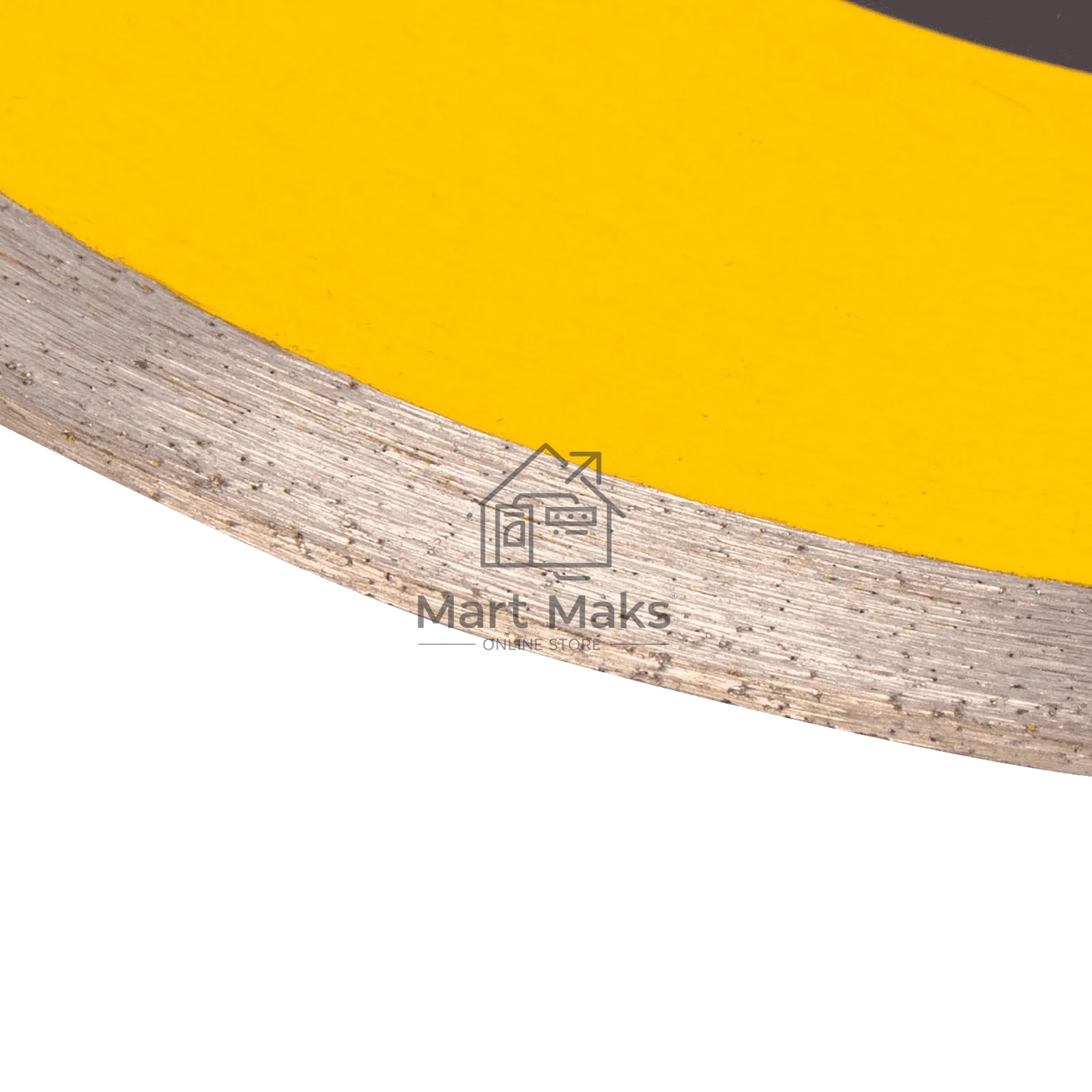 Диск алмазный сплошной Denzel супертонкий, 200 х 25,4 мм, горячее прессование, мокрое резание