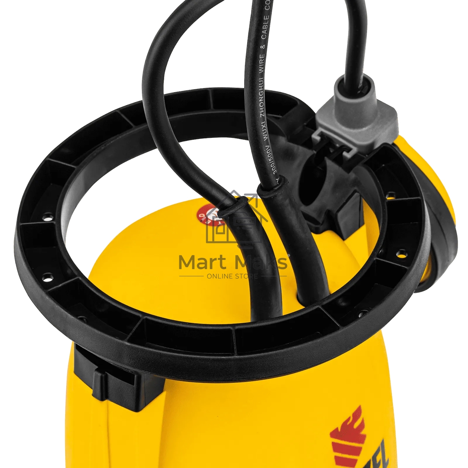 Дренажный насос Denzel DP-450S для чистой и грязной воды, 450 Вт, напор 6 м, 12000 л/ч