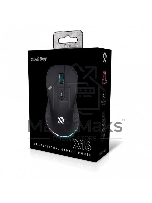 Мышь проводная игровая Smartbuy (SBM-746G-K) RUSH X16