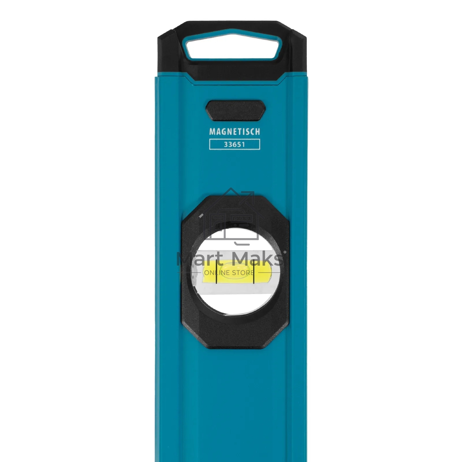 Уровень Gross 33651 алюминиевый, магнит., фрезерованный, 3 глазка, 0,5 мм/м, 600 мм