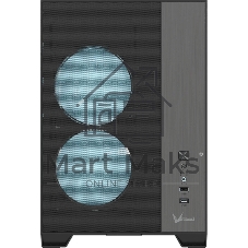 Корпус Formula Air Mesh G6 Plus AR Black, Mini-Tower, чёрный, 3 x 120 мм