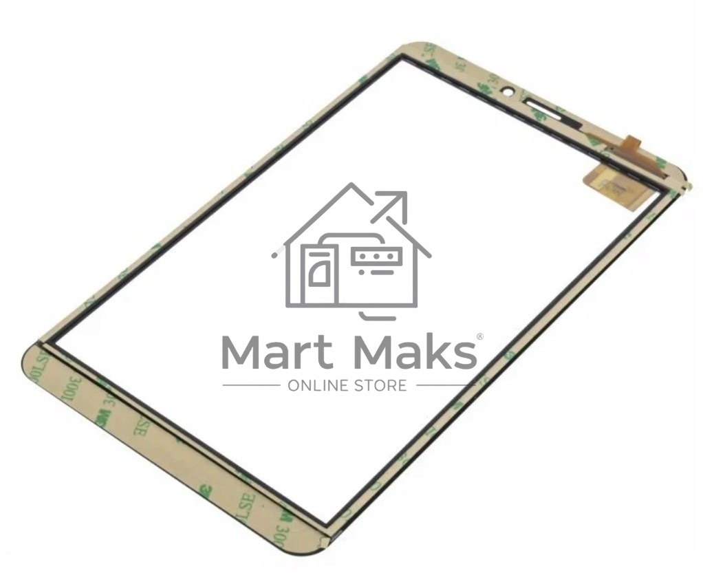 Сенсорное стекло (тачскрин) ZYD080-64V, черное