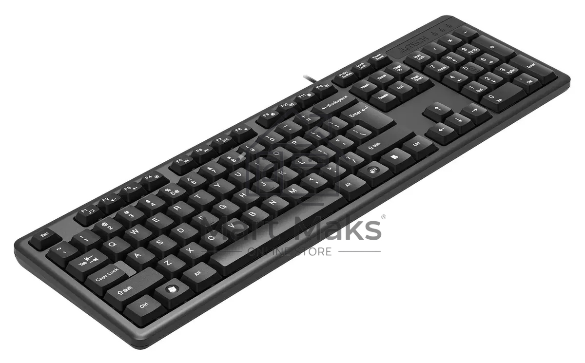 Клавиатура A4Tech KR-3 проводная, USB, черный