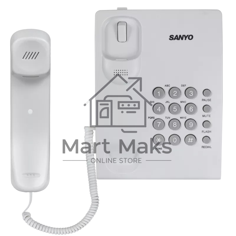 Телефон проводной SANYO RA-S204W белый