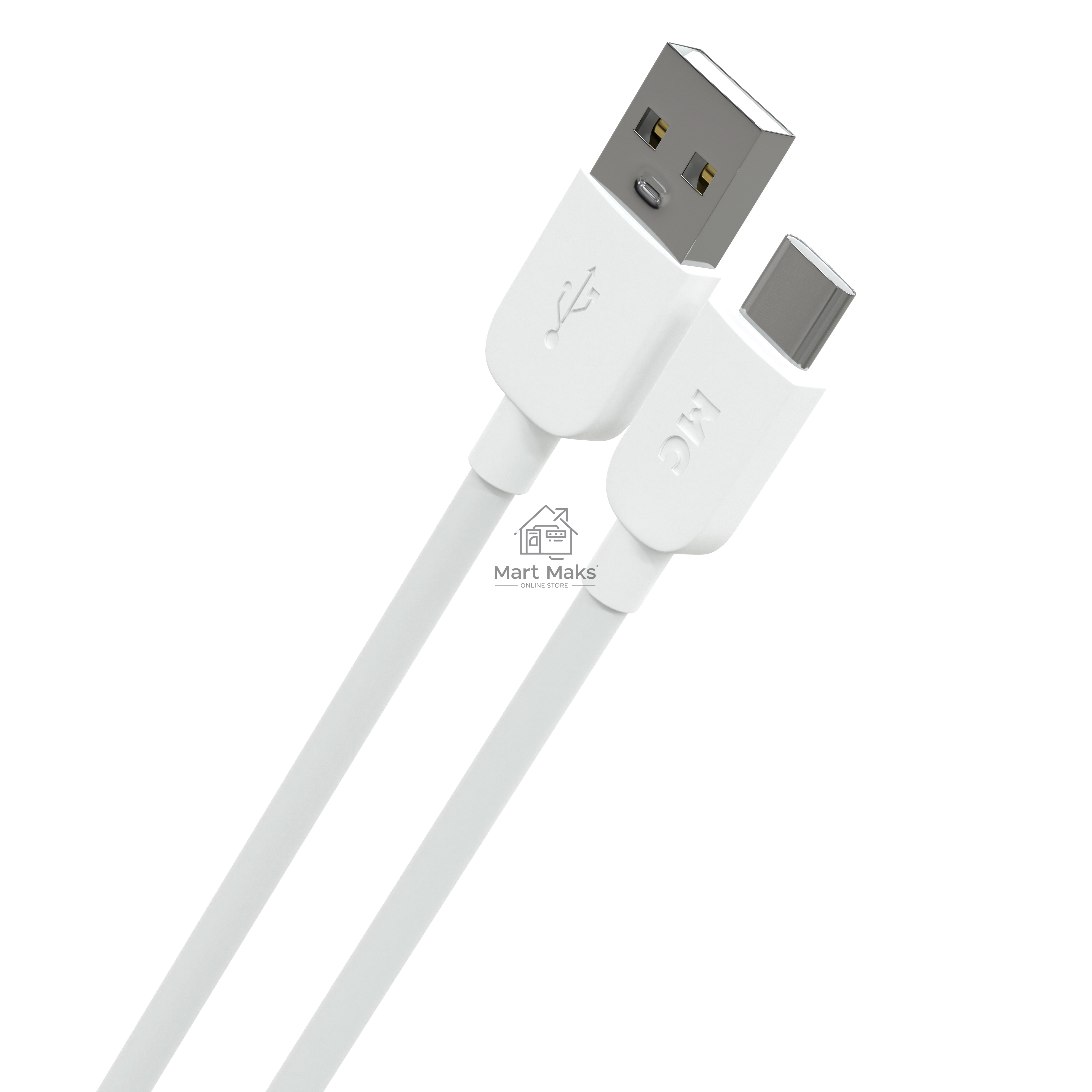 Дата-кабель MORE CHOICE (4620202554444) K85as USB 6.0A QC3.0 66W - 1м, белый