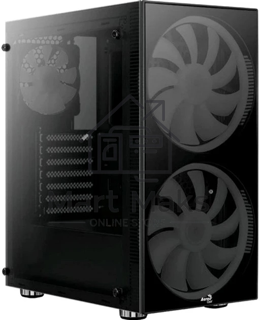 Компьютерный корпус Aerocool / Formula Python (3xUSB, 2xAudio, 0.5 мм,2x200 мм FAN, прозрачная стенка-закаленное стекло, ATX, без БП)