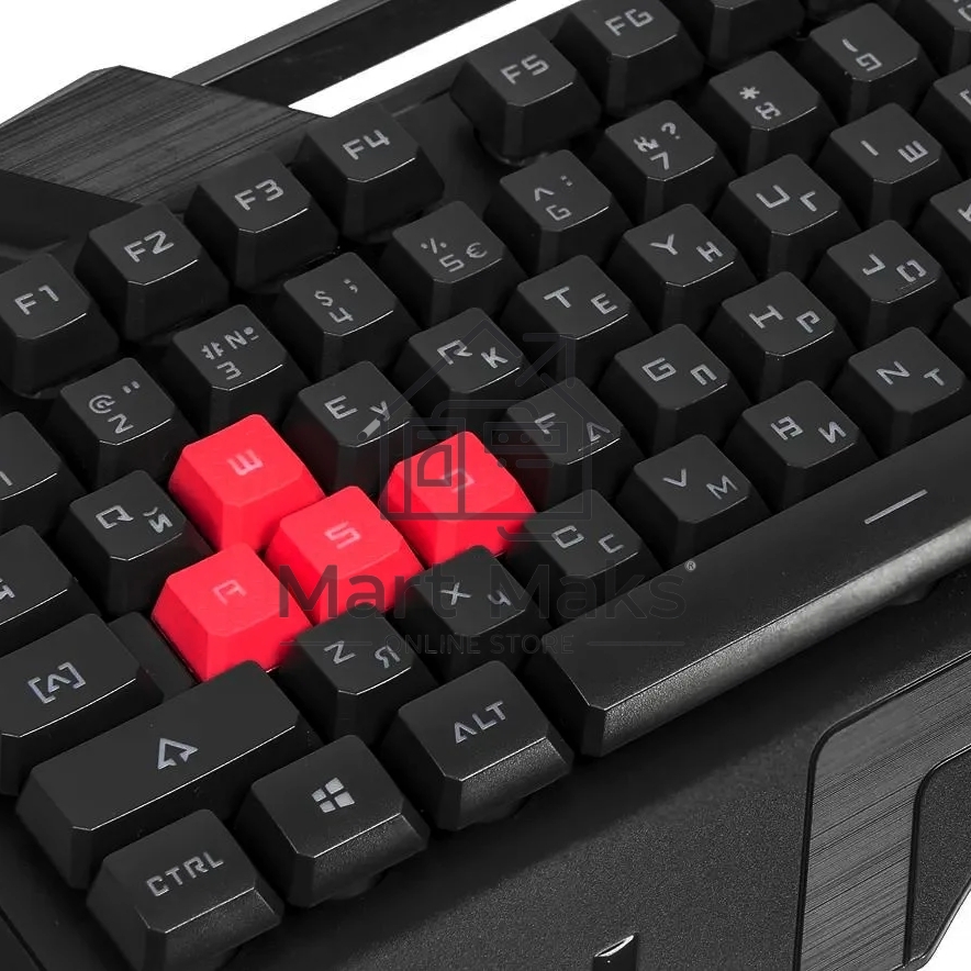 Клавиатура проводная A4tech B150N черный USB Gamer LED 1115067