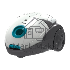 Пылесос Blackton Bt VC1401B белый/голубой, 350/1400 Вт, уборка сухая, пылесборник мешок 1.5 л