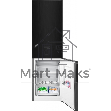 Холодильник Atlant ХМ-4624-151 черный металлик двухкамерный 228/119л морозилка снизу