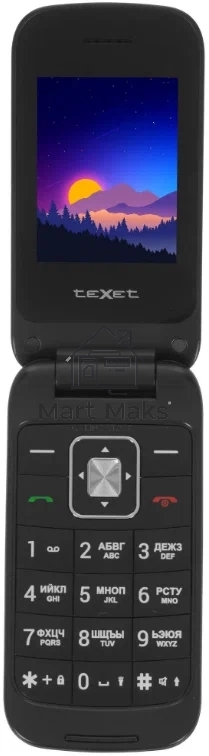 Мобильный телефон teXet TM-422  антрацит
