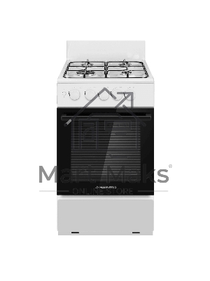 Плита газовая Maunfeld MGC50GEW08 белый, конфорок 4 шт, духовка 59 л, 50 см x 88 см x 65 см