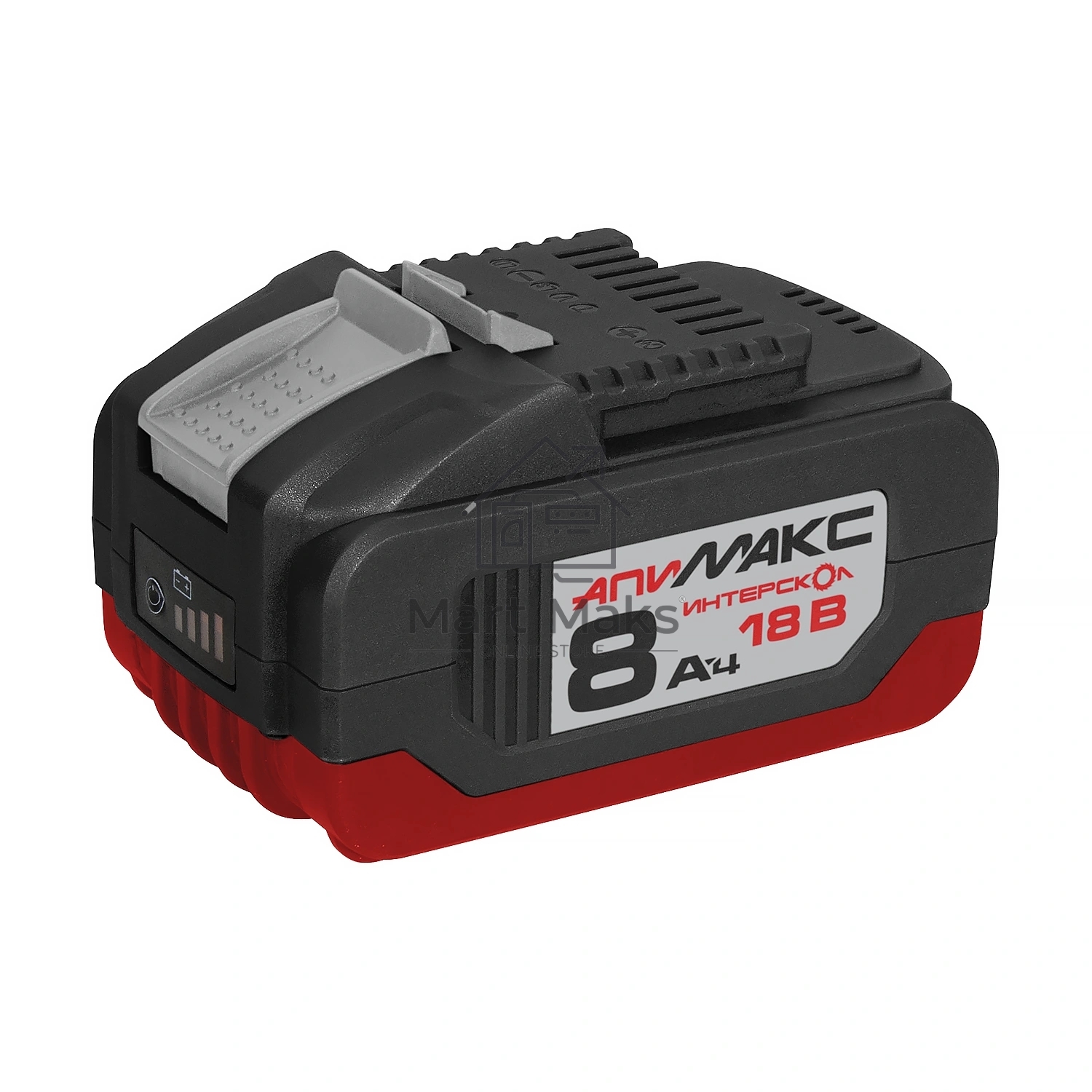 Батарея аккумуляторная Интерскол АПИМАКС-8,0/18И 18В 8А·ч Li-Ion (2400.108)