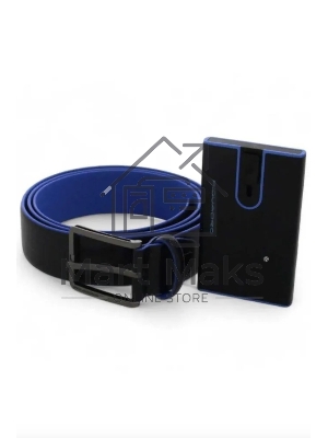 Ремень мужской Piquadro Blue Square CUBOX15B2R/N черный натур.кожа