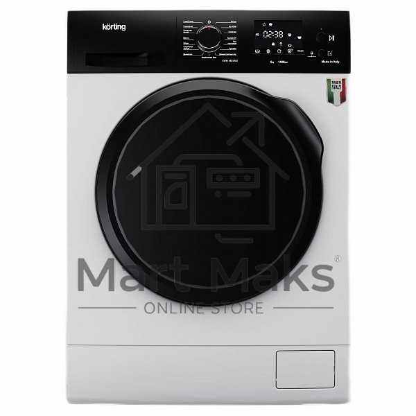 Стиральная машина Korting KWM 44D1460 белый, загрузка фронтальная 6 кг, 1400 об/мин, класс A+++