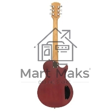 Электрогитара STAGG SEL-HB90 LH CHERRY 6-ти струнная, леворукая, серии Standard, корпус массив красного дерева, гриф красное дерево, накладка палисандр, 22 лада, звукосниматели 1х P90, 1х хамбакер, регуляторы 1x громкости, 1x тона, цвет Cherry