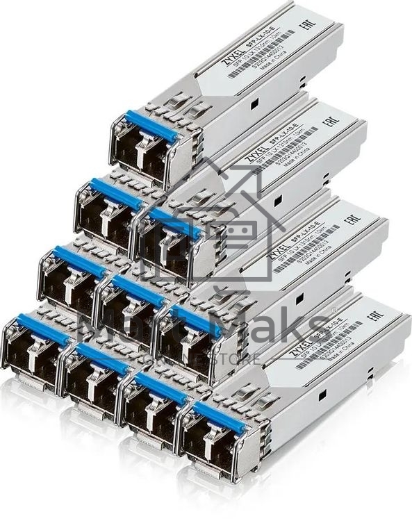 Трансивер ZYXEL SFP-LX-10-E (pack of 10 pcs), SFP transceiver single mode, SFP, LC, 1310nm, 10 km