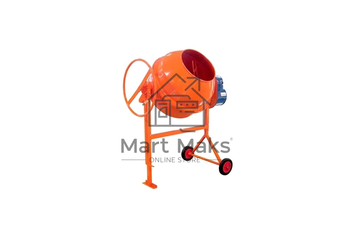 Бетоносмеситель Строймаш СБР-132А.3 700 Вт, 132 л, 220 В, чугунный венец