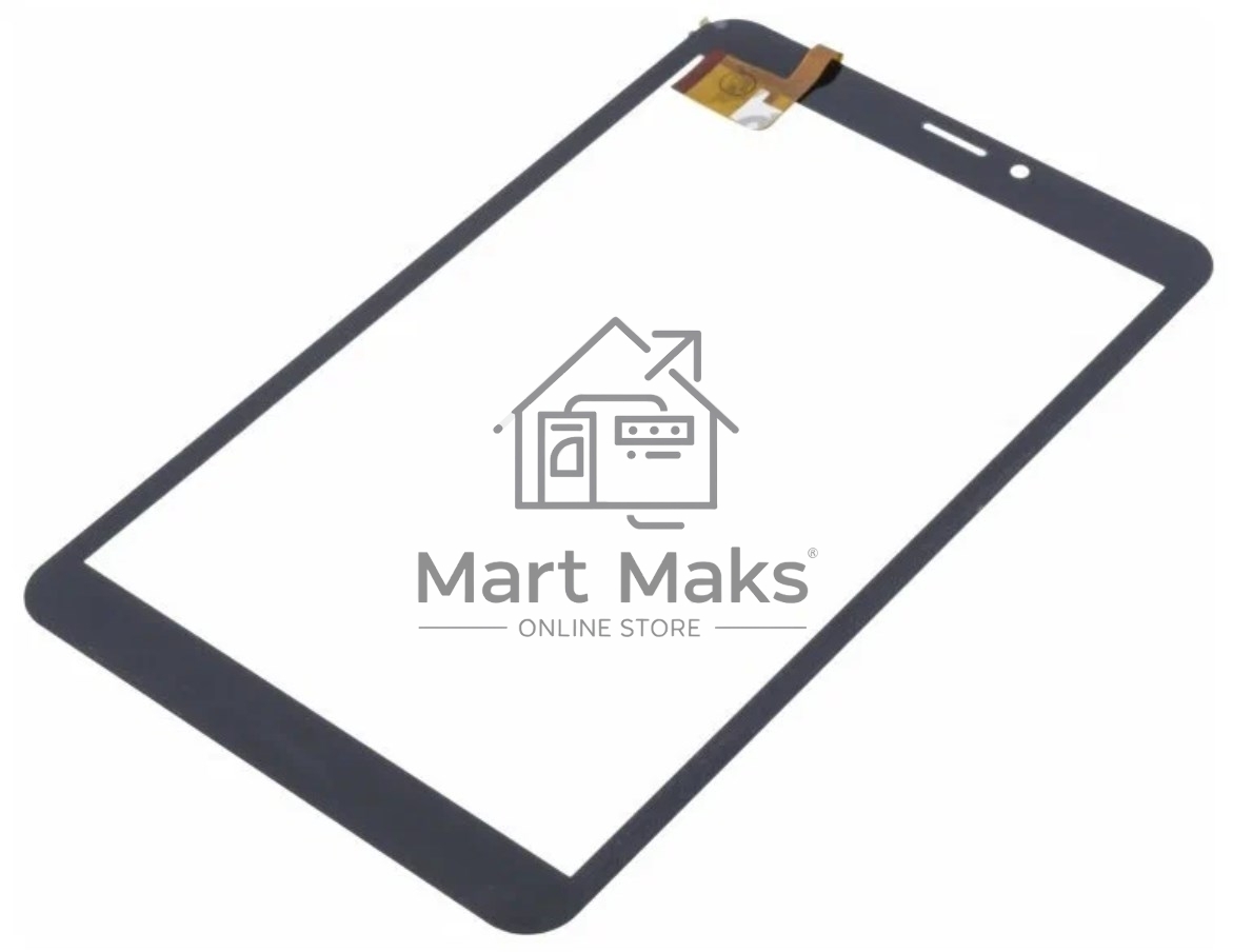 Сенсорное стекло (тачскрин) ZYD080-64V, черное