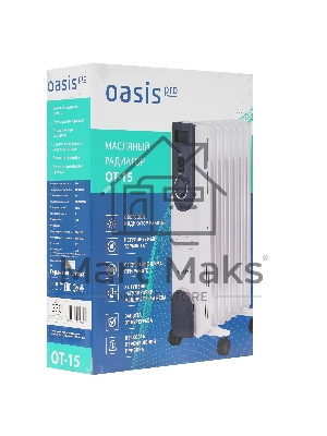 Обогреватель масляный Oasis OT-15