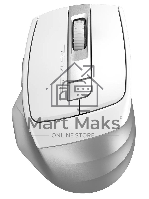 Мышь беспроводная A4Tech Fstyler FB35C белый, 2000 dpi, радиоканал, Bluetooth, USB, кнопки - 6