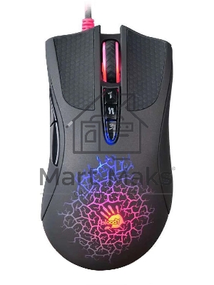 Мышь проводная A4Tech Bloody A90 черный, 6200 dpi, USB, кнопки - 8