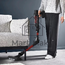 Пылесос вертикальный Tefal TY6A83WO черный/красный, питание от аккумулятора, 140 Вт, уборка сухая, пылесборник 0.44 л