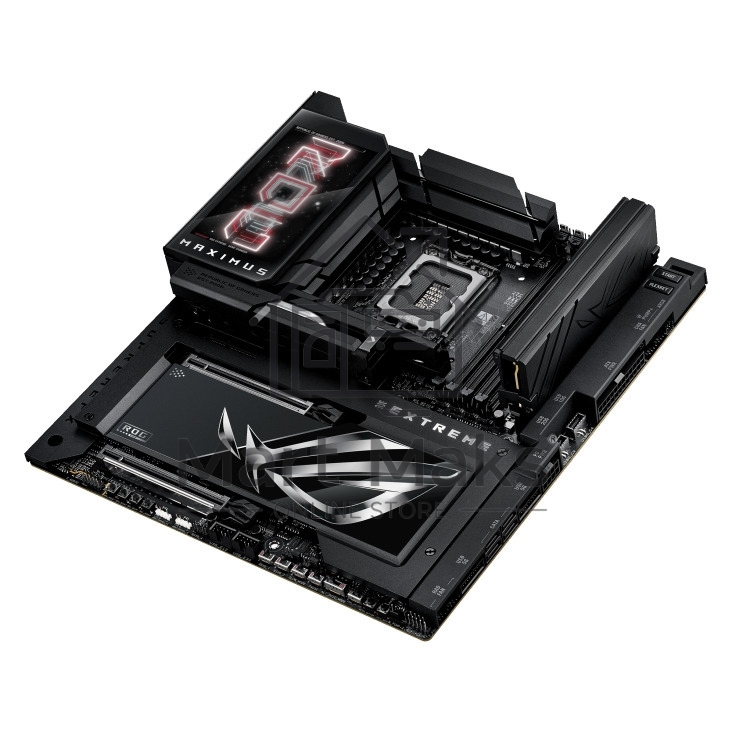 Материнская плата ASUS ROG MAXIMUS Z890 EXTREME, LGA 1851, Intel Z890, 4xDDR5, 4xSATA, 4xM.2, 1xPCI-E 5.0 x16, 1xPCI-E 5.0 x8, 1xHDMI, 2xUSB-C, 2x 10Gb LAN, 5xUSB-A 3.2 Gen 2, 1xUSB-C 3.2 Gen 2x2, 2xUSB-C Thunderbolt 5, 2x3.5 мм, 7.1, E-ATX