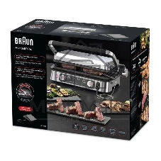 Гриль электрический Braun CG9160 2200Вт черный/серебристый