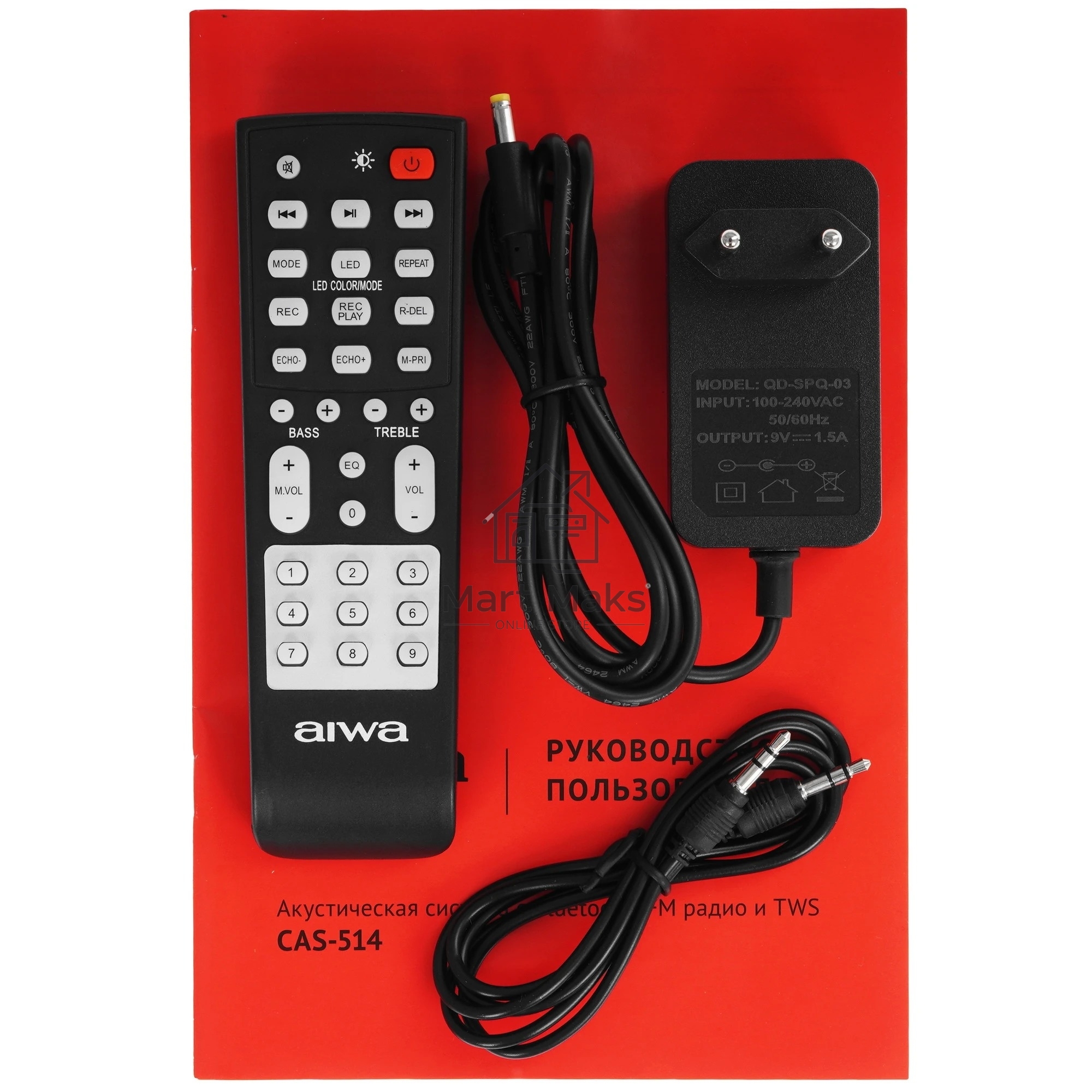 Минисистема AIWA CAS-514 черный