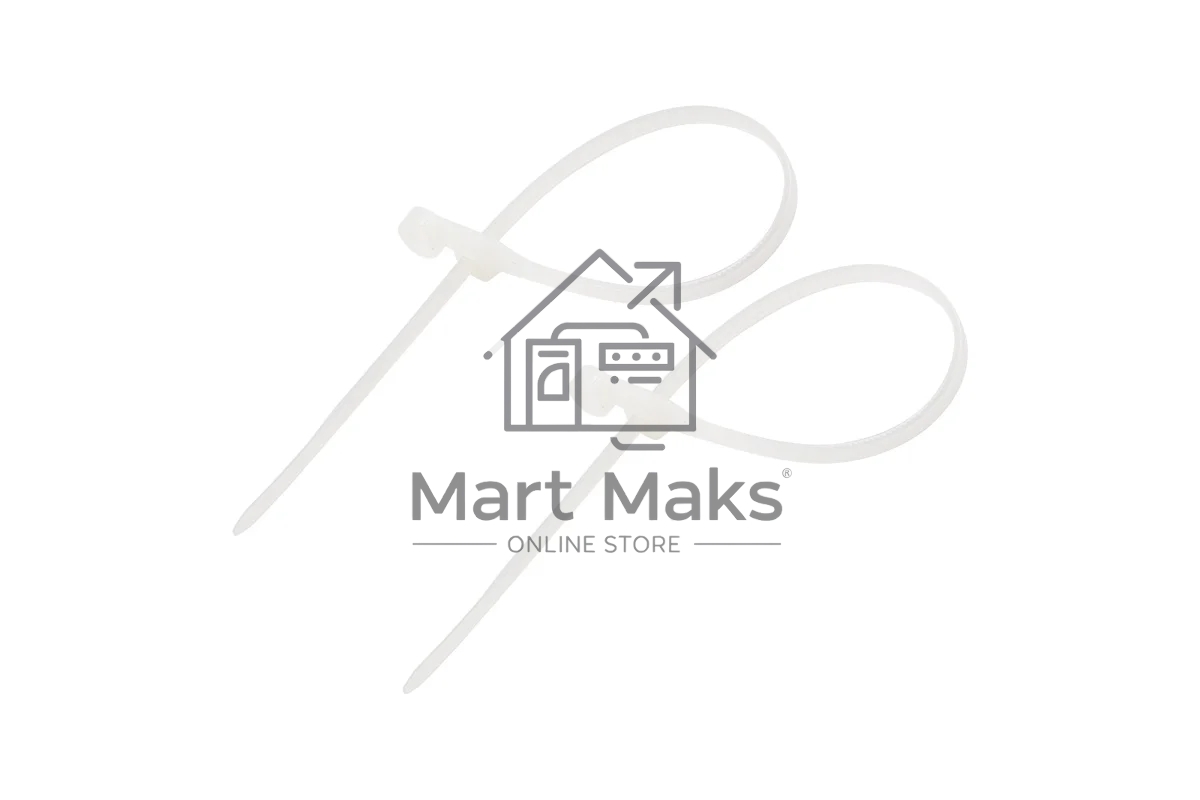 Хомут кабельный Rexant 3.6х100 нейл. белый (уп. 100 шт)