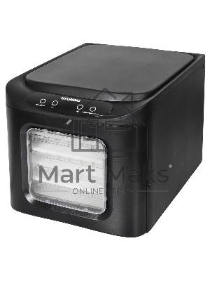 Сушка для фруктов и овощей Hyundai HYFD-P1203 12под. 500 Вт, черный