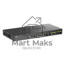 Коммутатор D-Link DXS-1210-12TC, 10×10 Гбит/с + 2×10 Гбит/с SFP+, настраиваемый