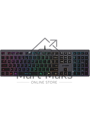 Клавиатура проводная A4Tech Fstyler FX60H серый