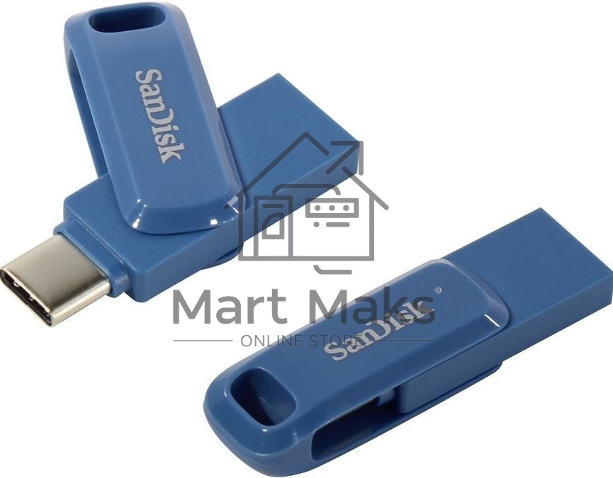 Флешка USB R/W SANDISK USB-C 64GB SDDDC3-064G-G46NB