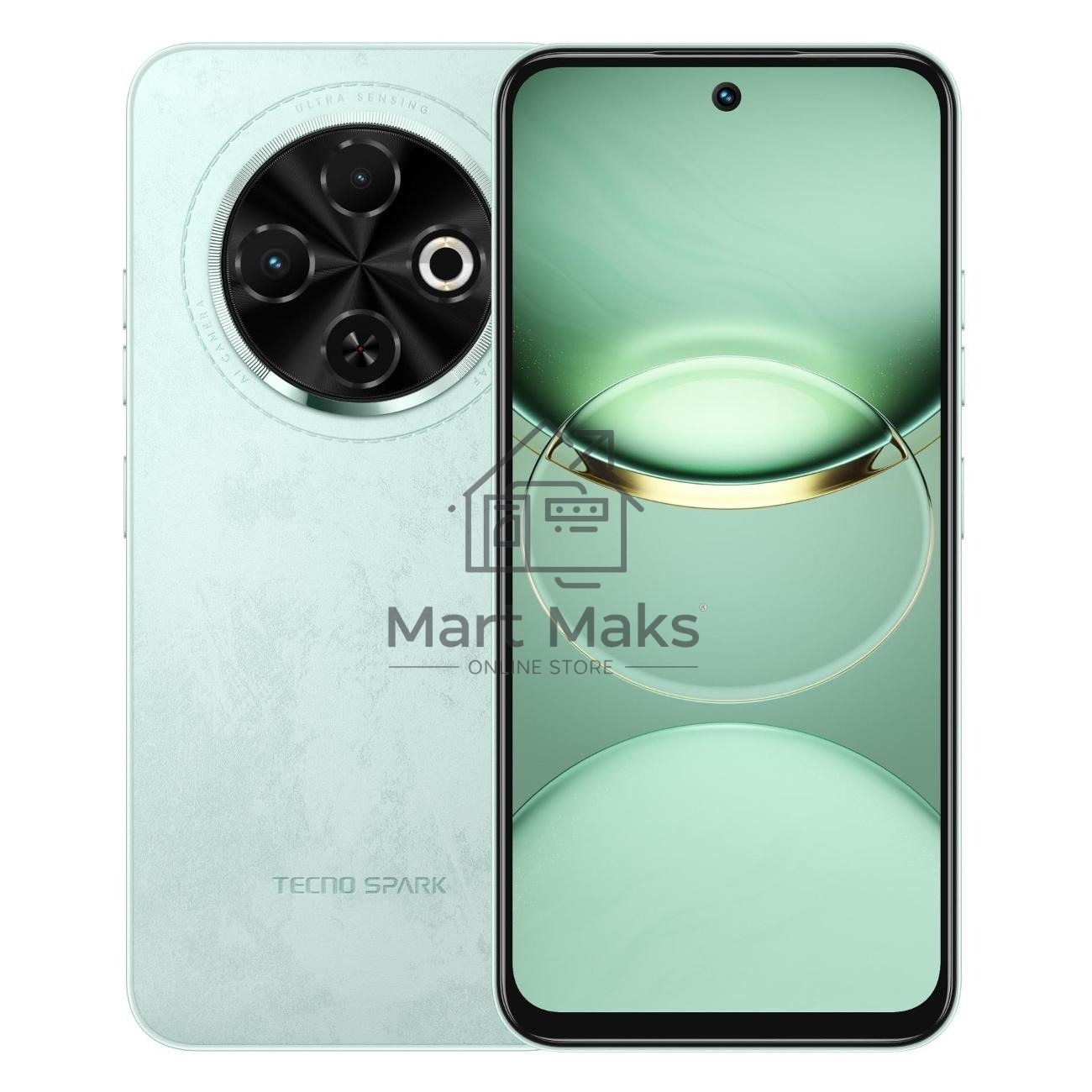 Смартфон Tecno Spark 30C KL5n, 8/256Gb, мятный