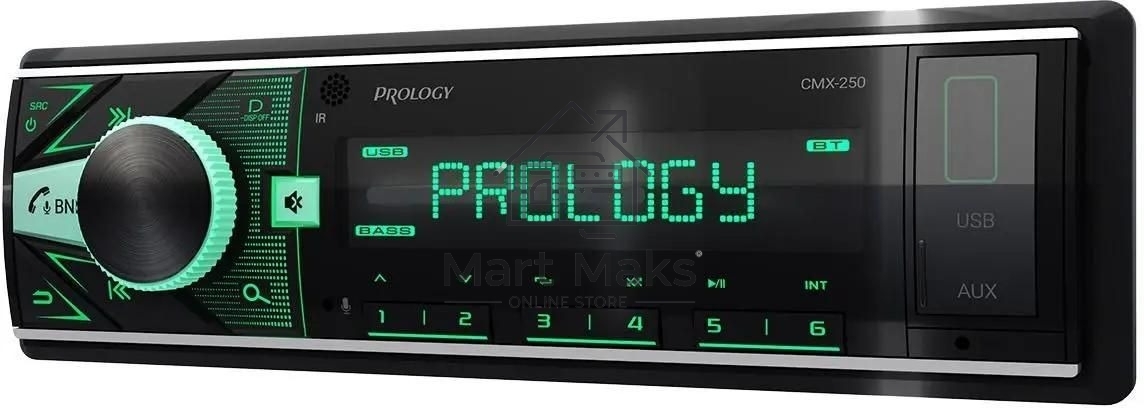 Автомагнитола Prology CMX-250 1DIN 4x55Вт