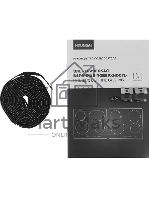 Электрическая варочная панель Hyundai HHE 6672 BG черный