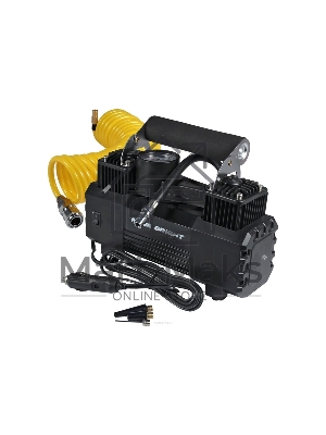 Компрессор NOVA BRIGHT АК-65 металлический корпус, LED-фонарь, пластик.кейс 47160