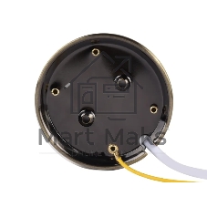 Светильник накладной G102 SB бронза GX53 D82*25