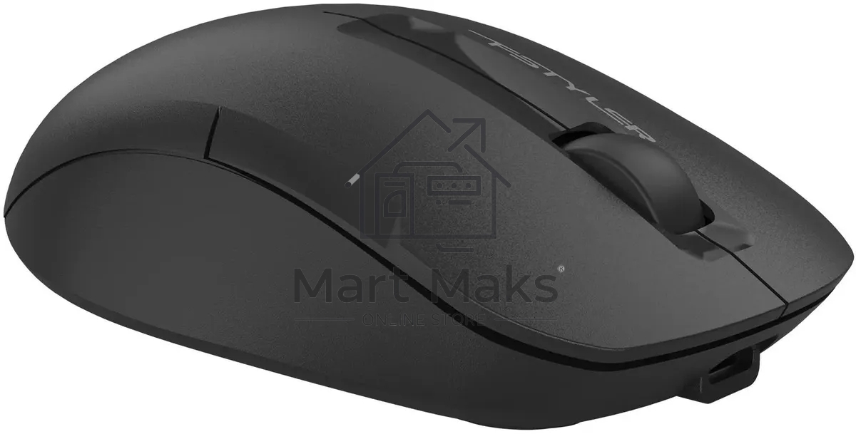 Мышь беспроводная A4Tech Fstyler FG15C Air2 черный, 1200 dpi, радиоканал, USB, кнопки - 3