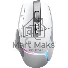 Мышь беспроводная Logitech G502 X Plus белый, 25600 dpi, радиоканал, USB, кнопки - 13