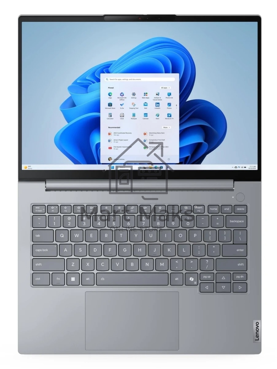 Ноутбук Lenovo ThinkBook 14 G8 IRL серый Intel Core 5 210H 2200MHz/14
